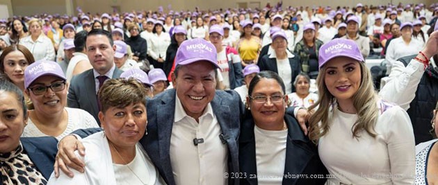 RECONOCE GOBERNADOR LIDERAZGO DE LAS MUJERES EN LA TRANSFORMACIÓN SOCIAL